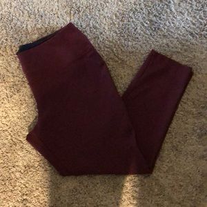 Burgundy dress pants